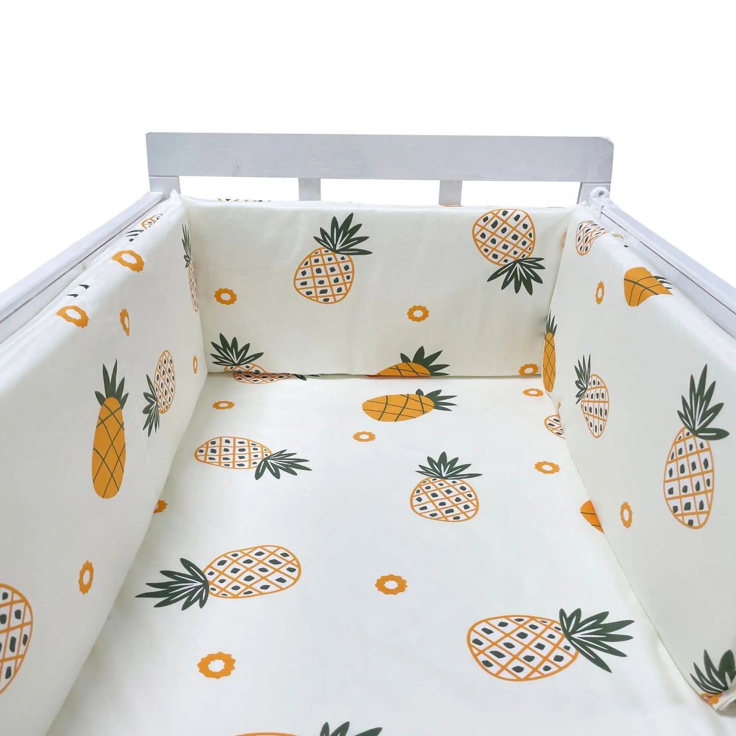 Baby Crib Bumper – Soft Cotton Comfort for Peaceful Sleep