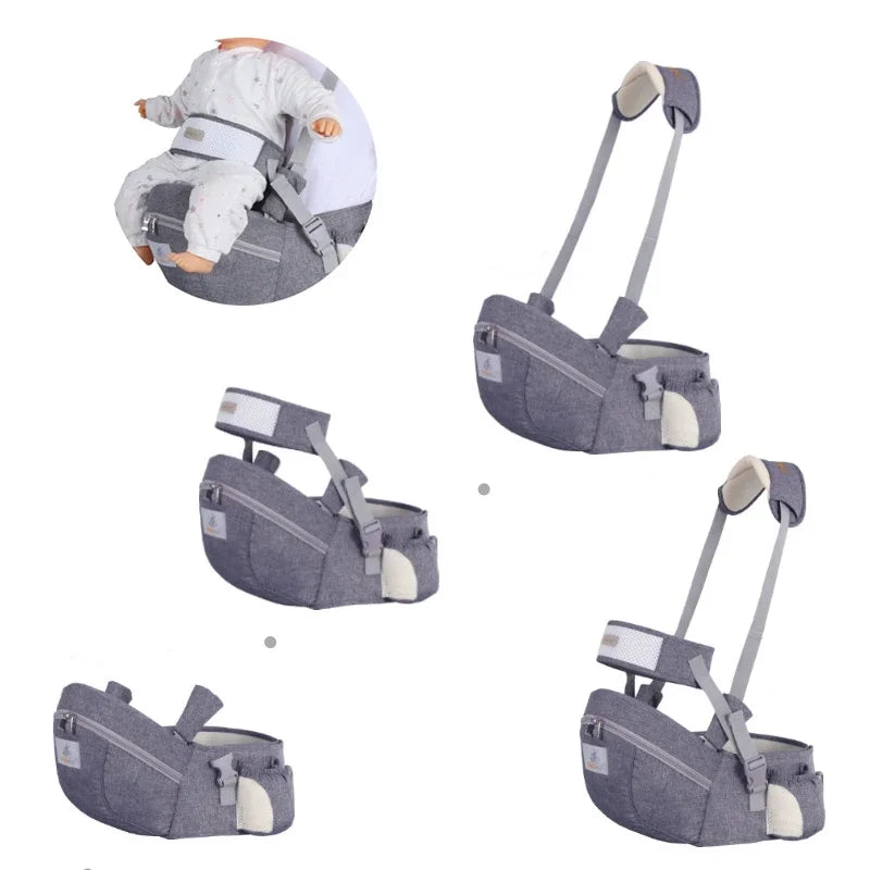 Ergonomic Baby Carrier with Hip Seat – Comfort, Support, and Freedom in One