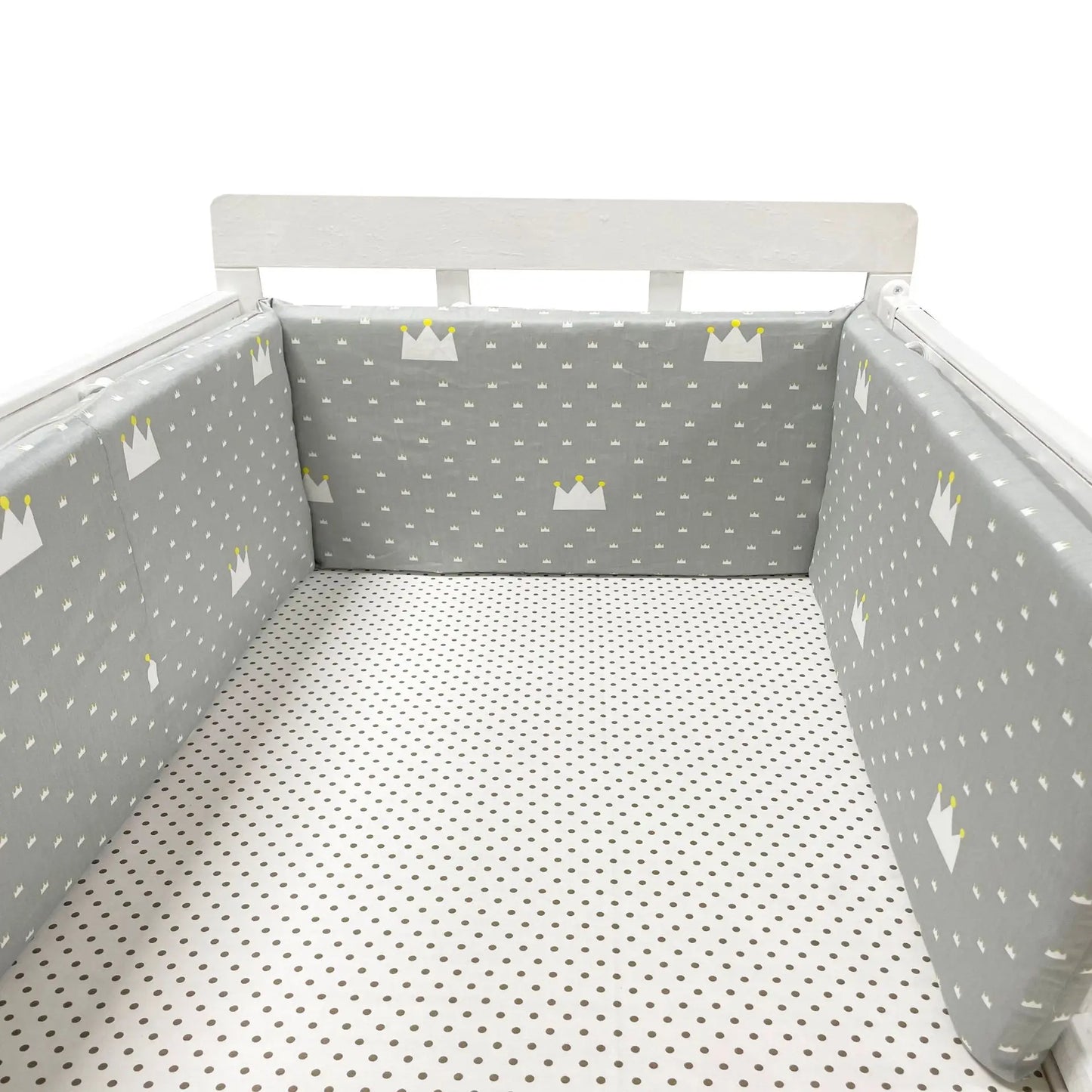 Baby Crib Bumper – Soft Cotton Comfort for Peaceful Sleep