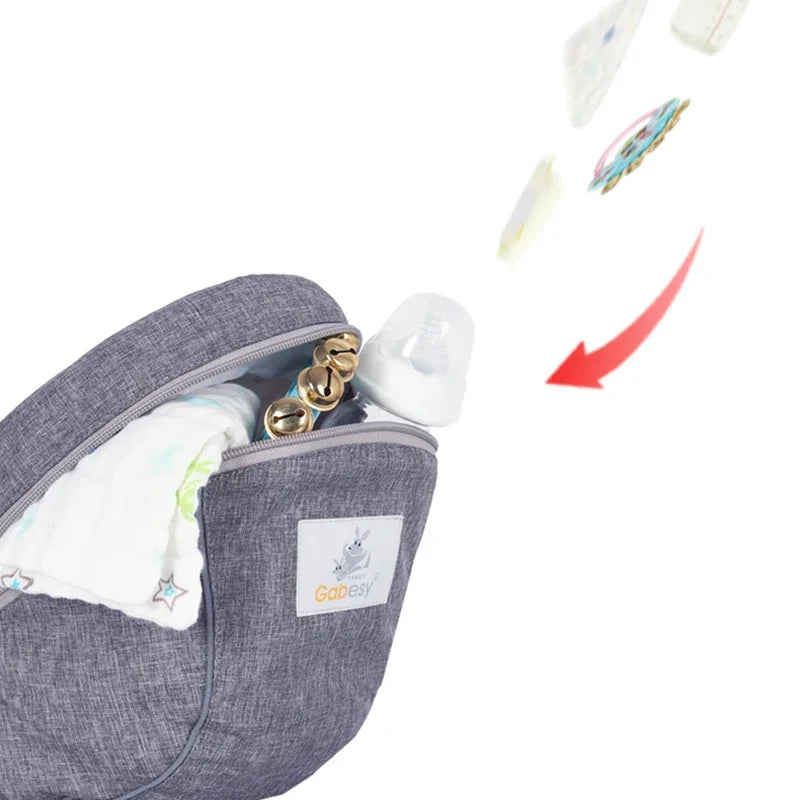 Ergonomic Baby Carrier with Hip Seat – Comfort, Support, and Freedom in One