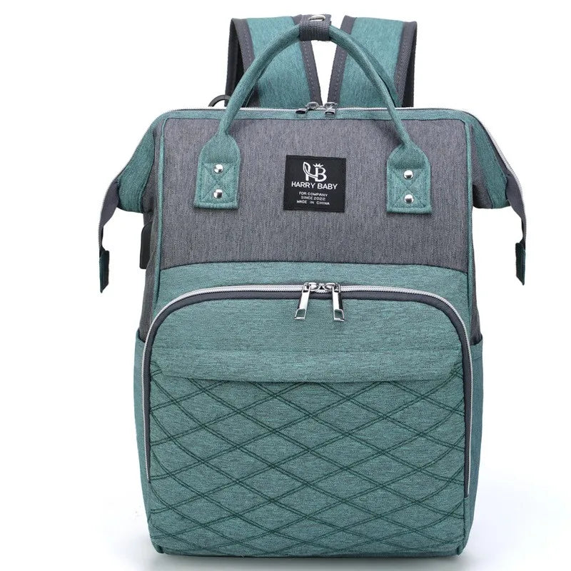 Luxe Aura Mommy Backpack – Large Baby Organiser Diaper Bag for Everyday Use