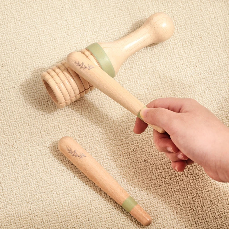Classic Montessori Wooden Music Toy – Baby Xylophone Educational Set