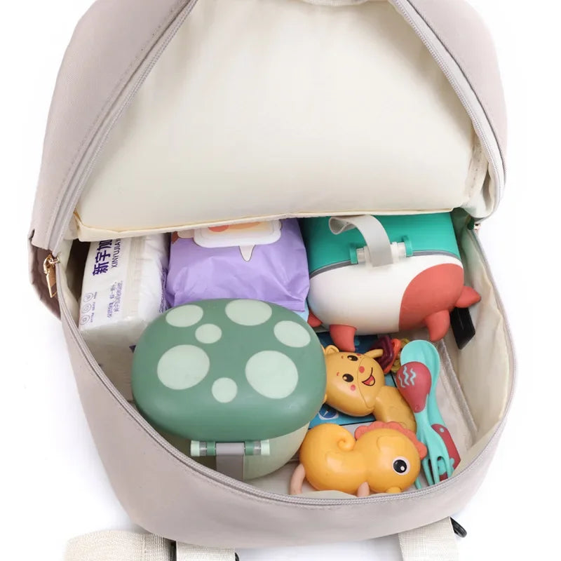 Luxe Aura USB Maternity Backpack – Smart, Stylish & Made for Modern Motherhood