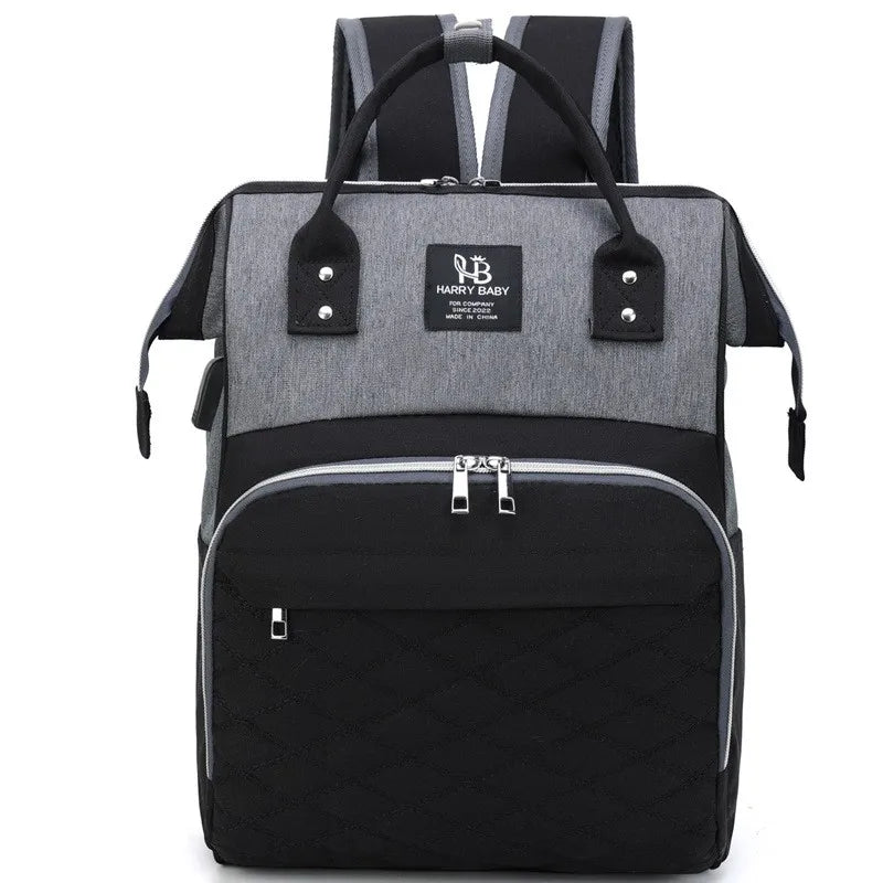 Luxe Aura Mommy Backpack – Large Baby Organiser Diaper Bag for Everyday Use