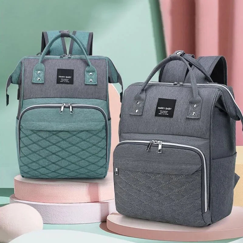 Luxe Aura Mommy Backpack – Large Baby Organiser Diaper Bag for Everyday Use