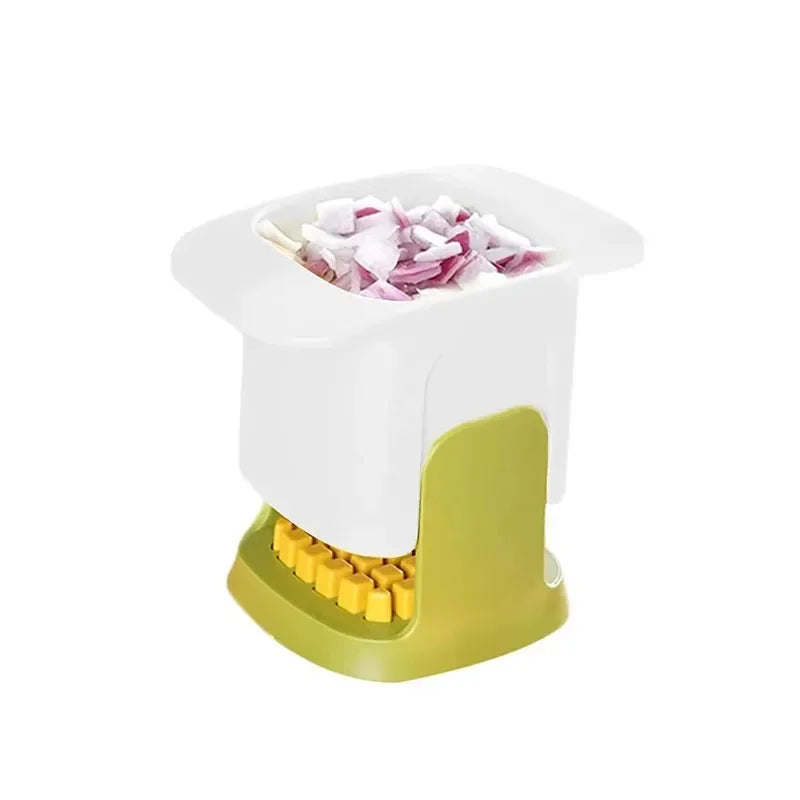 Multifunctional Vegetable Chopper and Slicer with Ergonomic Handle