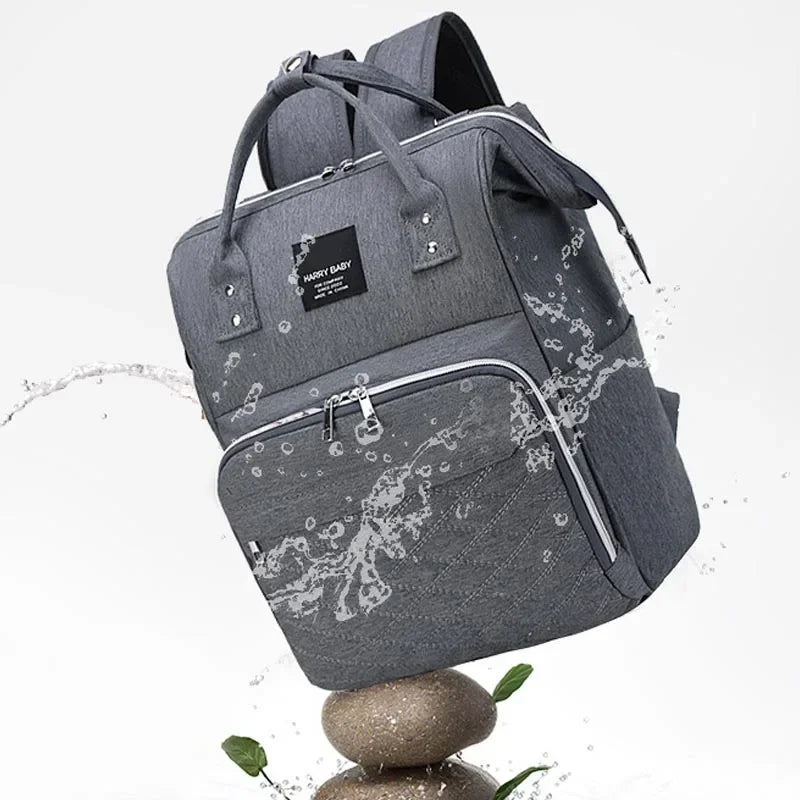 Luxe Aura Mommy Backpack – Large Baby Organiser Diaper Bag for Everyday Use