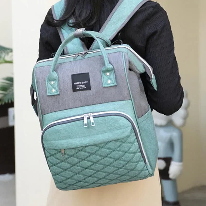 Luxe Aura Mommy Backpack – Large Baby Organiser Diaper Bag for Everyday Use