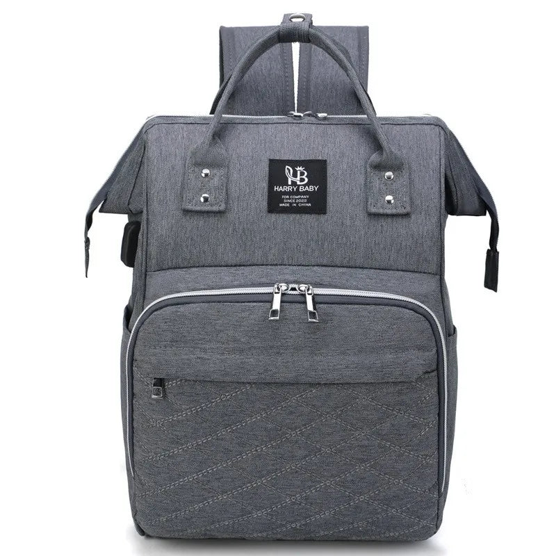 Luxe Aura Mommy Backpack – Large Baby Organiser Diaper Bag for Everyday Use