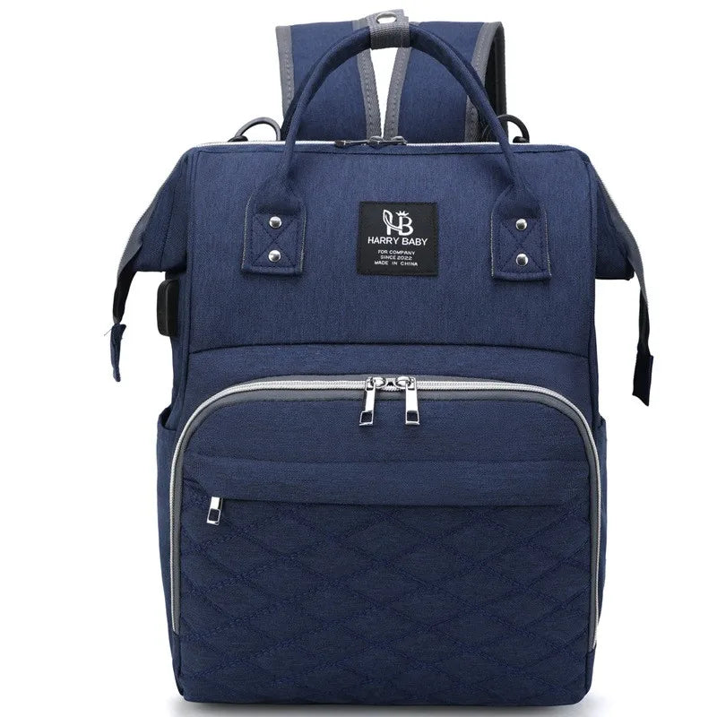 Luxe Aura Mommy Backpack – Large Baby Organiser Diaper Bag for Everyday Use