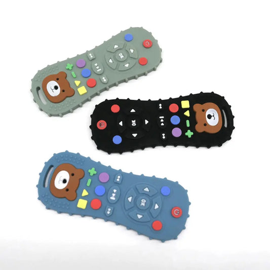 Luxe Aura Remote Control Silicone Teether – Safe, Fun & Comforting for Little Explorers Luxe Aura Elegant