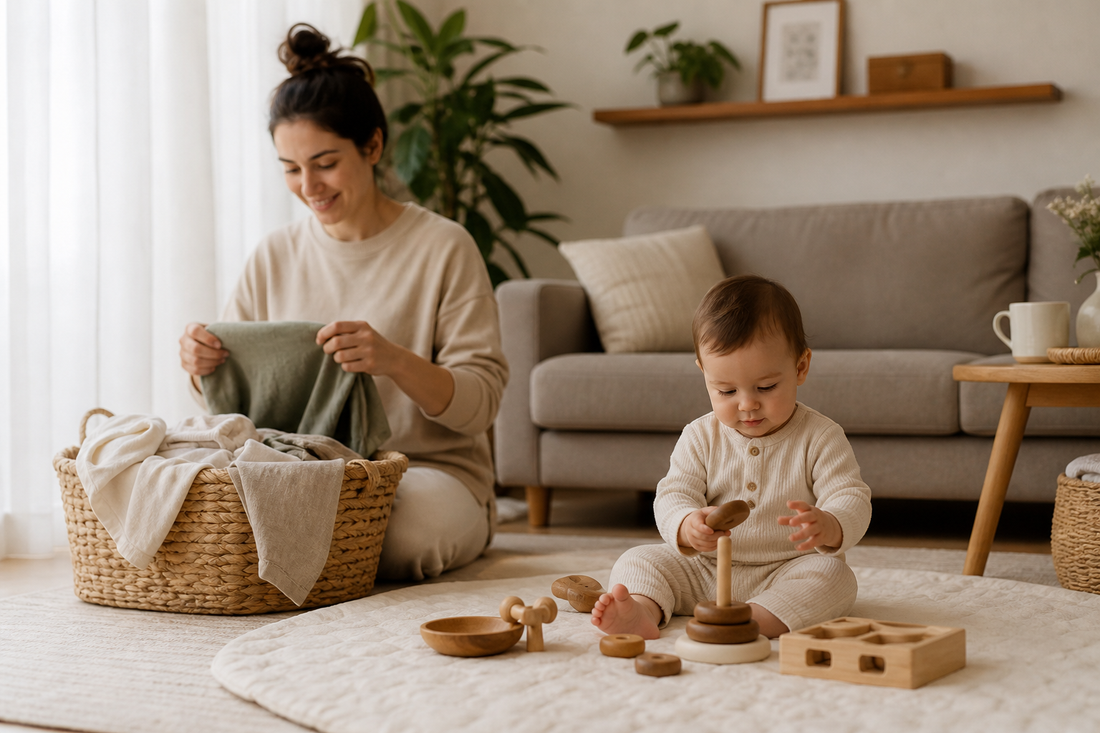 5 Simple Ways to Keep Your Baby Entertained While You Get Things Done