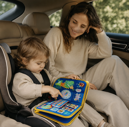How to Keep Your Toddler Calm While Travelling (Without Screens)