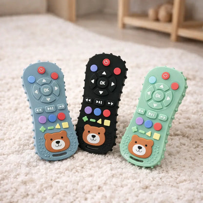 Luxe Aura Remote Control Silicone Teether – Safe, Fun & Comforting for Little Explorers Luxe Aura Elegant