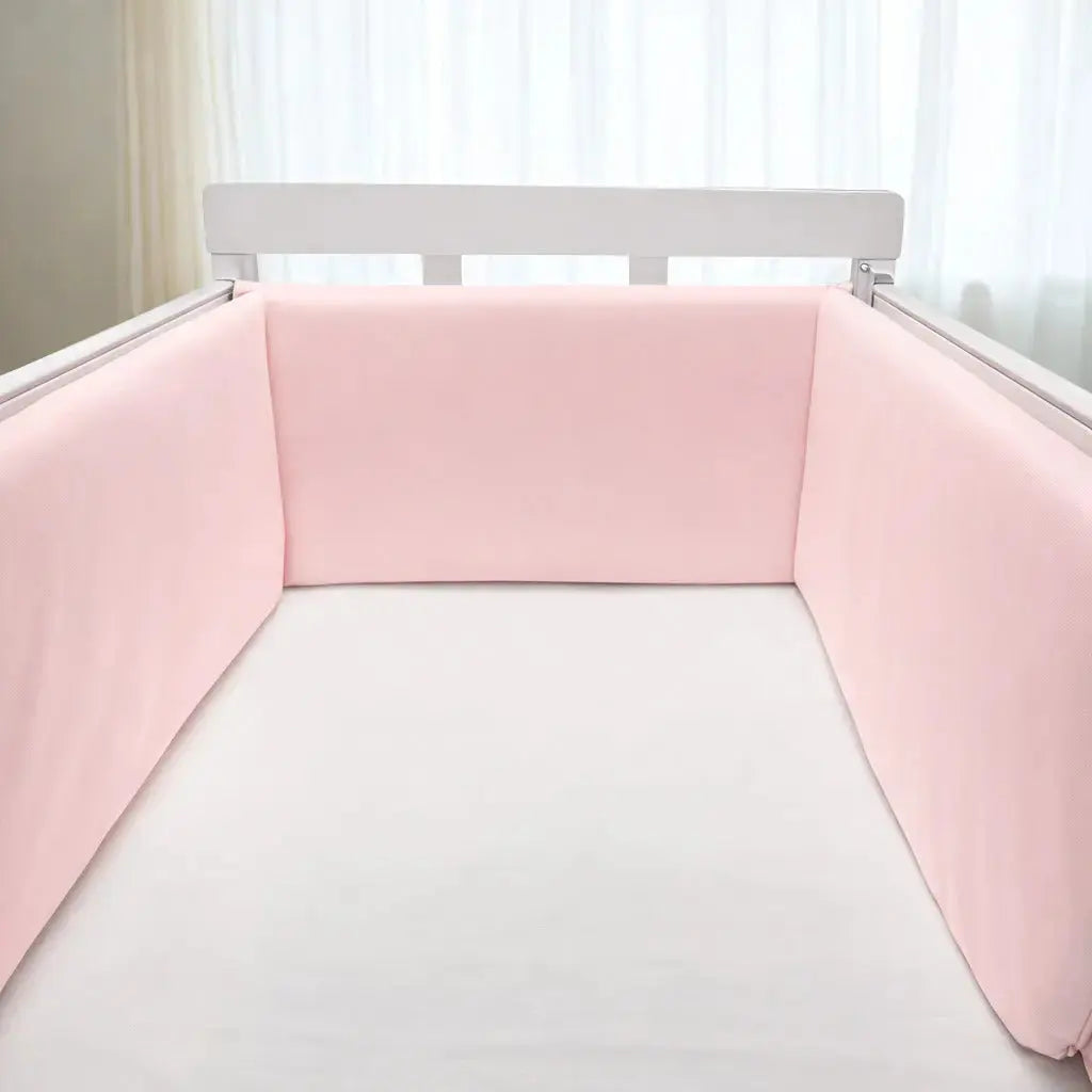 Luxe Aura Baby Crib Bumper – Soft Cotton Cosy Nursery Protection Luxe Aura Elegant