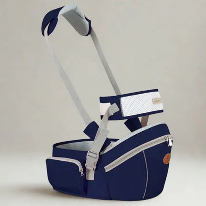 Luxe Aura Ergonomic Baby Carrier with Hip Seat – Comfort & Support Luxe Aura Elegant