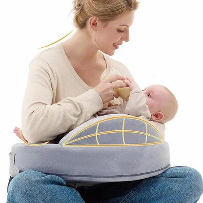 Luxe Aura Ergonomic Memory Foam Nursing Pillow – Premium Comfort for Modern Motherhood Luxe Aura Elegant