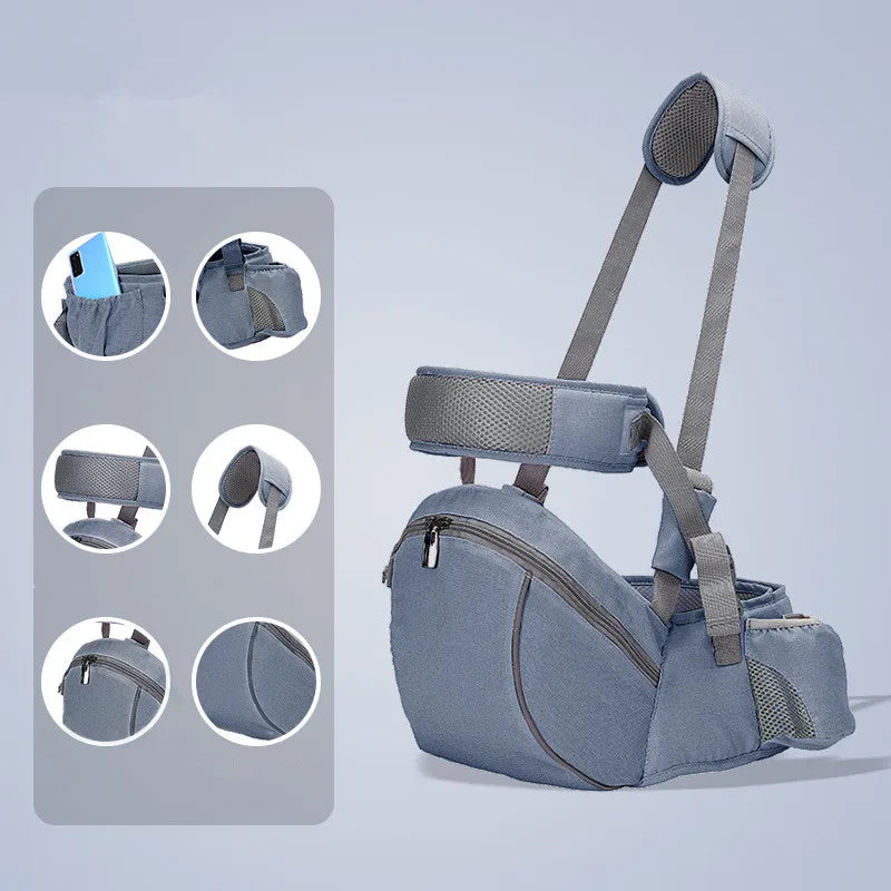 Ergonomic Baby Carrier with Hip Seat – Comfort, Support, and Freedom in One