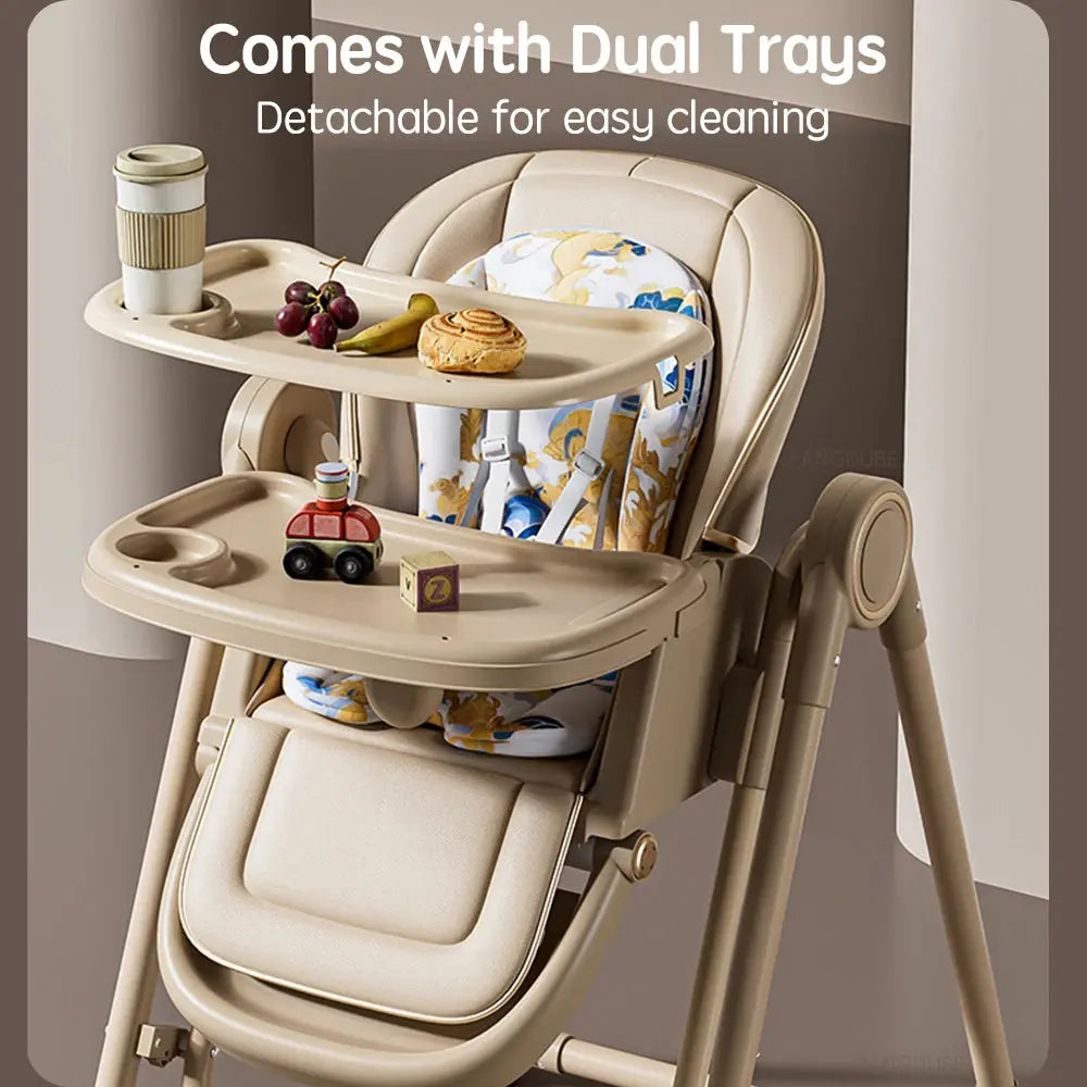 Luxe Aura 2-in-1 Convertible Baby High Chair & Rocker Luxe Aura Elegant