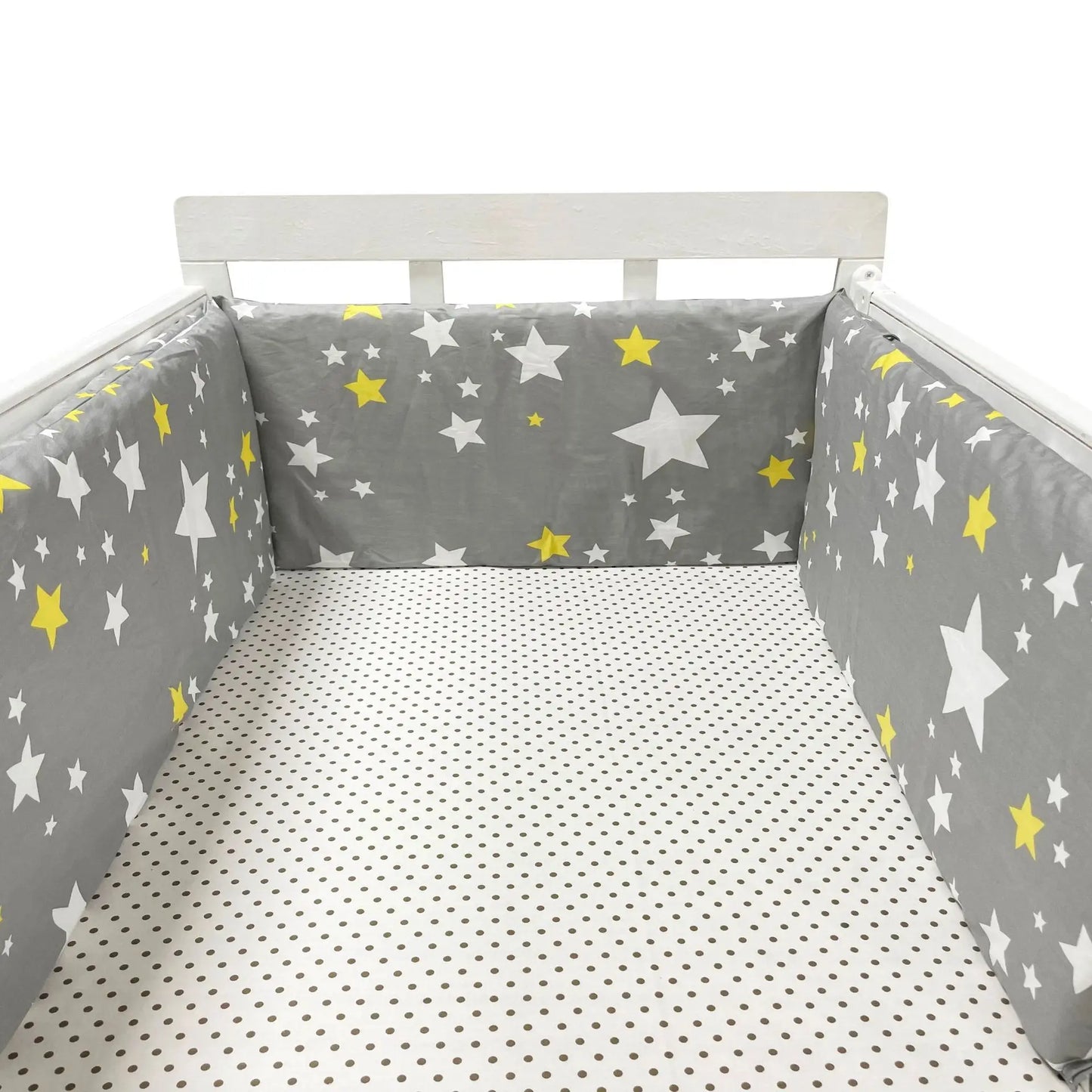 Baby Crib Bumper – Soft Cotton Comfort for Peaceful Sleep
