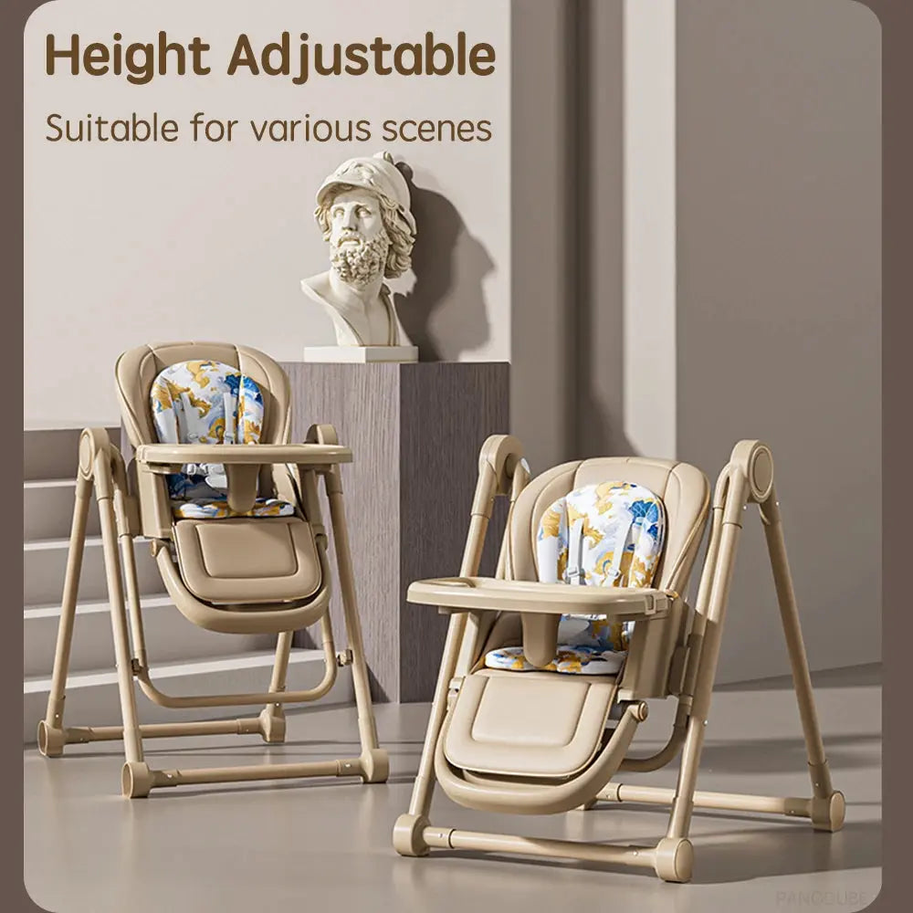 Luxe Aura 2-in-1 Convertible Baby High Chair & Rocker Luxe Aura Elegant