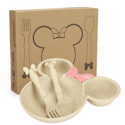 3-Piece Baby Dinnerware Set – Cute, Safe, and Perfect for Little Hands