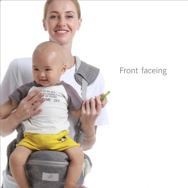 Ergonomic Baby Carrier with Hip Seat – Comfort, Support, and Freedom in One