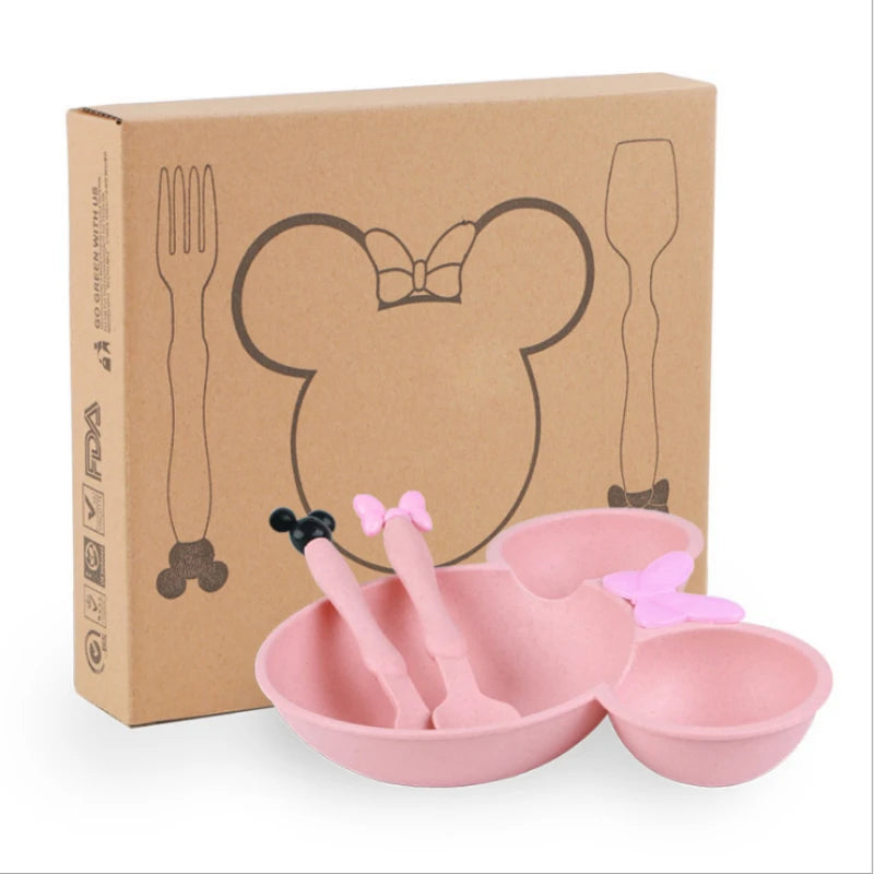 3-Piece Baby Dinnerware Set – Cute, Safe, and Perfect for Little Hands
