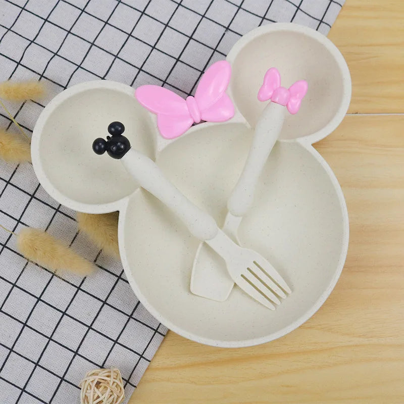 3-Piece Baby Dinnerware Set – Cute, Safe, and Perfect for Little Hands
