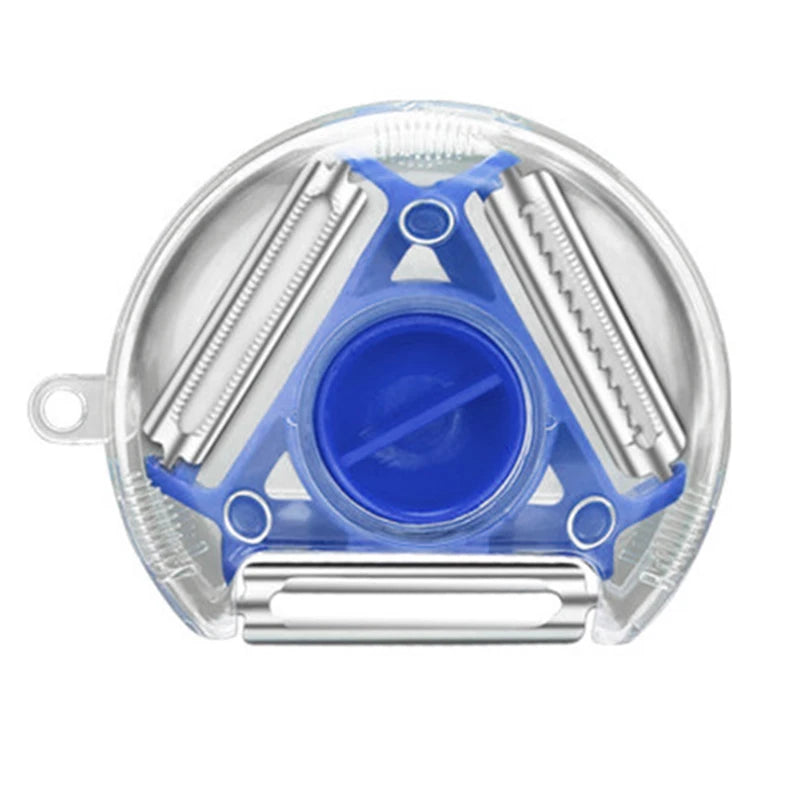 3-in-1 Magic Trio Peeler Set with Julienne and Zester Blades