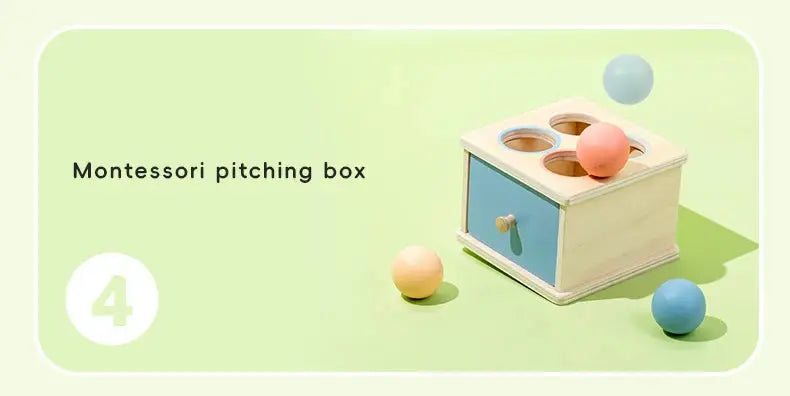 Montessori Wooden Shape Sorting Box – Learn, Play & Grow Naturally Luxe Aura Elegant