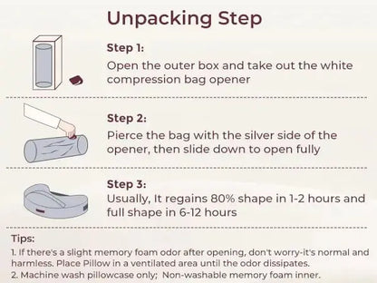 Luxe Aura Ergonomic Memory Foam Nursing Pillow – Premium Comfort for Modern Motherhood Luxe Aura Elegant