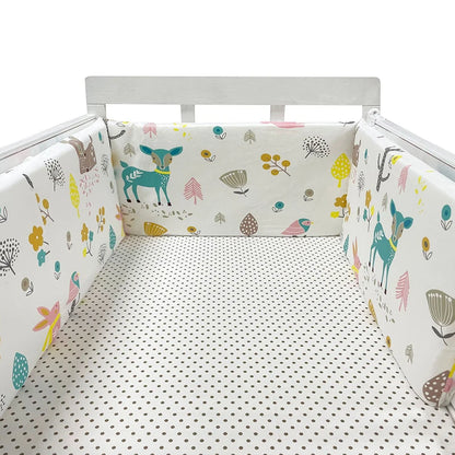 Baby Crib Bumper – Soft Cotton Comfort for Peaceful Sleep