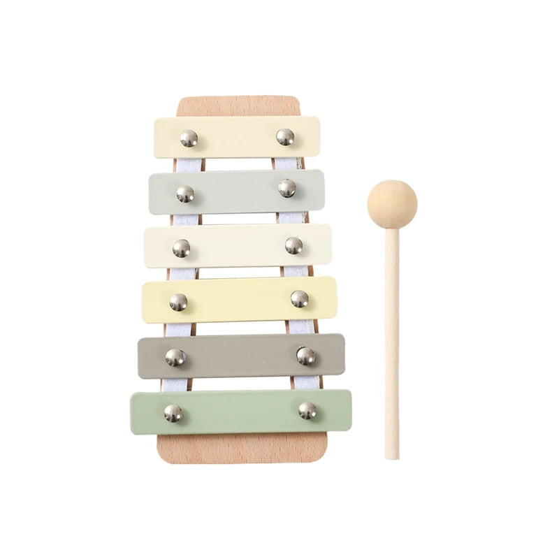 Classic Montessori Wooden Music Toy – Baby Xylophone Educational Set