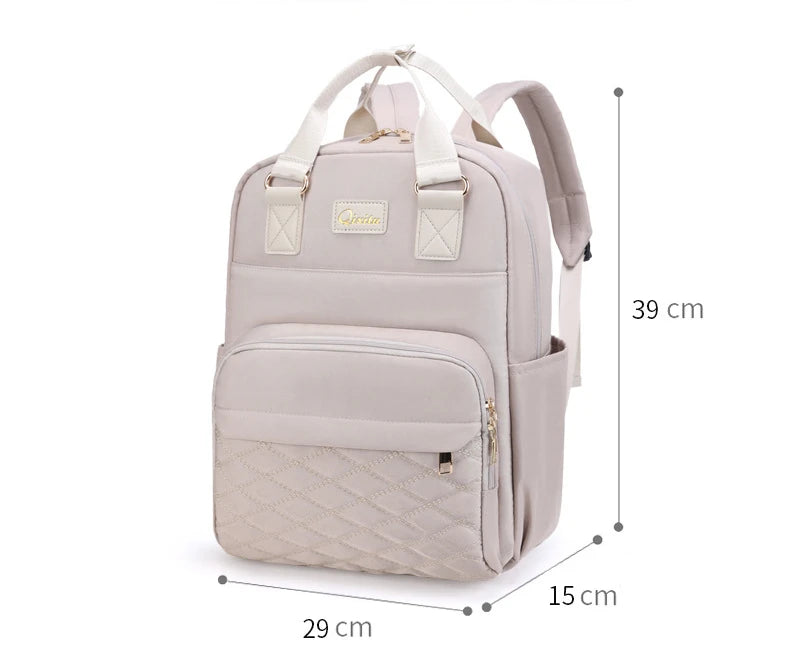 Luxe Aura USB Maternity Backpack – Smart, Stylish & Made for Modern Motherhood