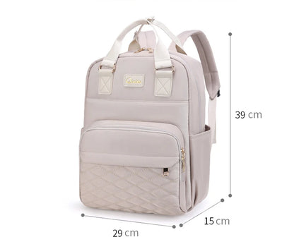 Luxe Aura USB Maternity Backpack – Smart, Stylish & Made for Modern Motherhood
