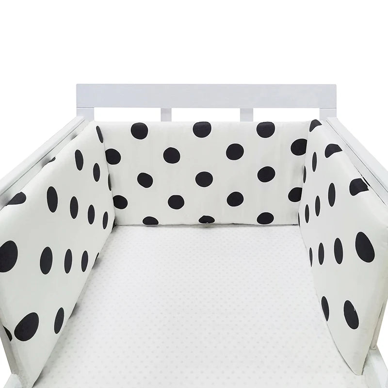 Baby Crib Bumper – Soft Cotton Comfort for Peaceful Sleep