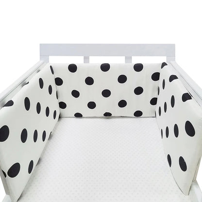 Baby Crib Bumper – Soft Cotton Comfort for Peaceful Sleep