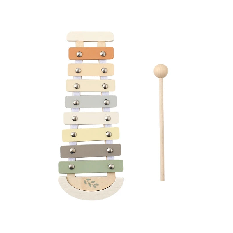 Classic Montessori Wooden Music Toy – Baby Xylophone Educational Set
