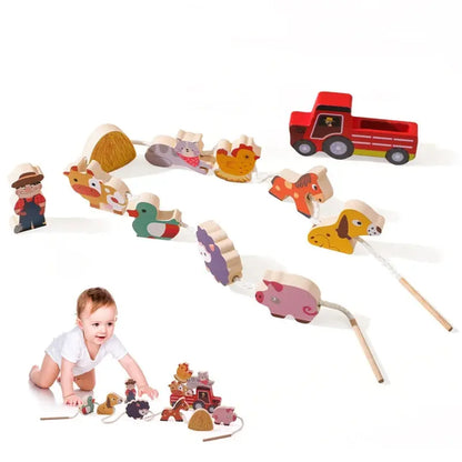 Luxe Aura Montessori Wooden Balance Board Luxe Aura Elegant