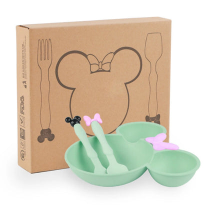 3-Piece Baby Dinnerware Set – Cute, Safe, and Perfect for Little Hands