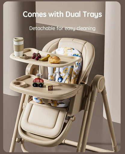 Luxe Aura 2-in-1 Convertible Baby High Chair & Rocker Luxe Aura Elegant