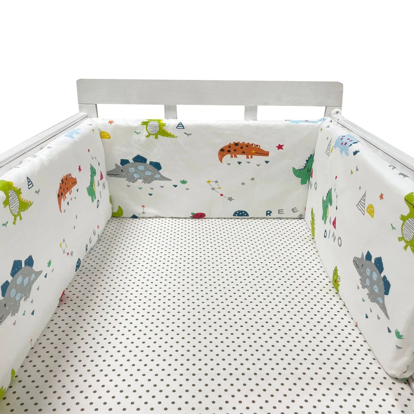 Baby Crib Bumper – Soft Cotton Comfort for Peaceful Sleep