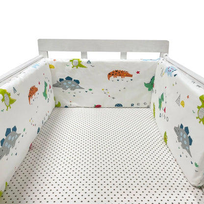 Baby Crib Bumper – Soft Cotton Comfort for Peaceful Sleep