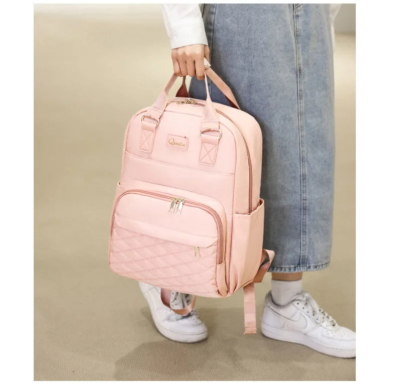 Luxe Aura USB Maternity Backpack – Smart, Stylish & Made for Modern Motherhood