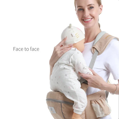 Ergonomic Baby Carrier with Hip Seat – Comfort, Support, and Freedom in One