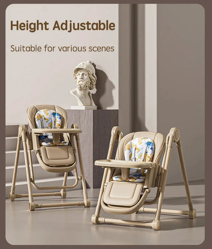 Luxe Aura 2-in-1 Convertible Baby High Chair & Rocker Luxe Aura Elegant