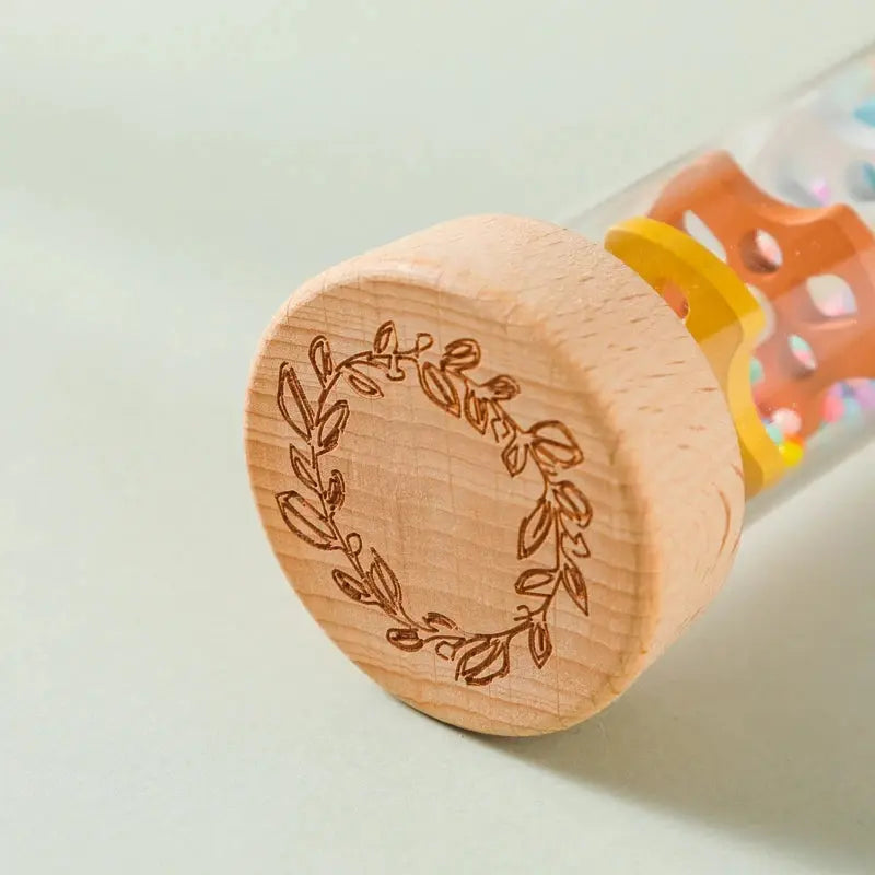 Luxe Aura Montessori Rainbow Rain Stick – Colourful Wooden Sensory Toy for Early Learning Luxe Aura Elegant