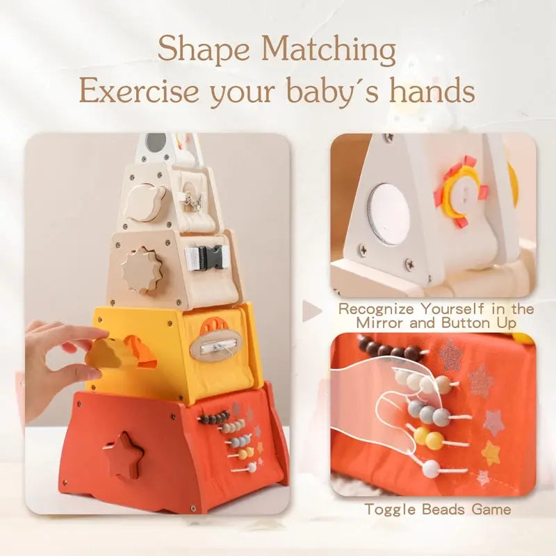 Luxe Aura Montessori Wooden Balance Board Luxe Aura Elegant