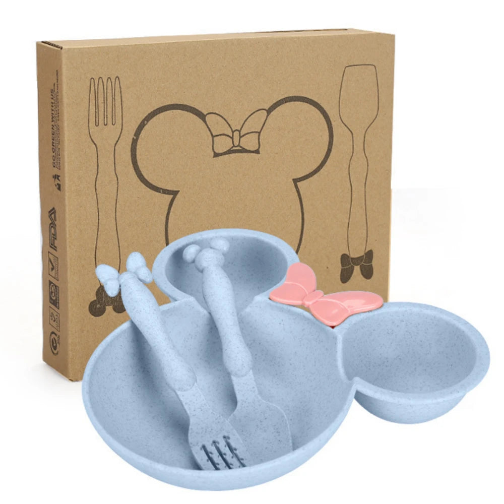 3-Piece Baby Dinnerware Set – Cute, Safe, and Perfect for Little Hands
